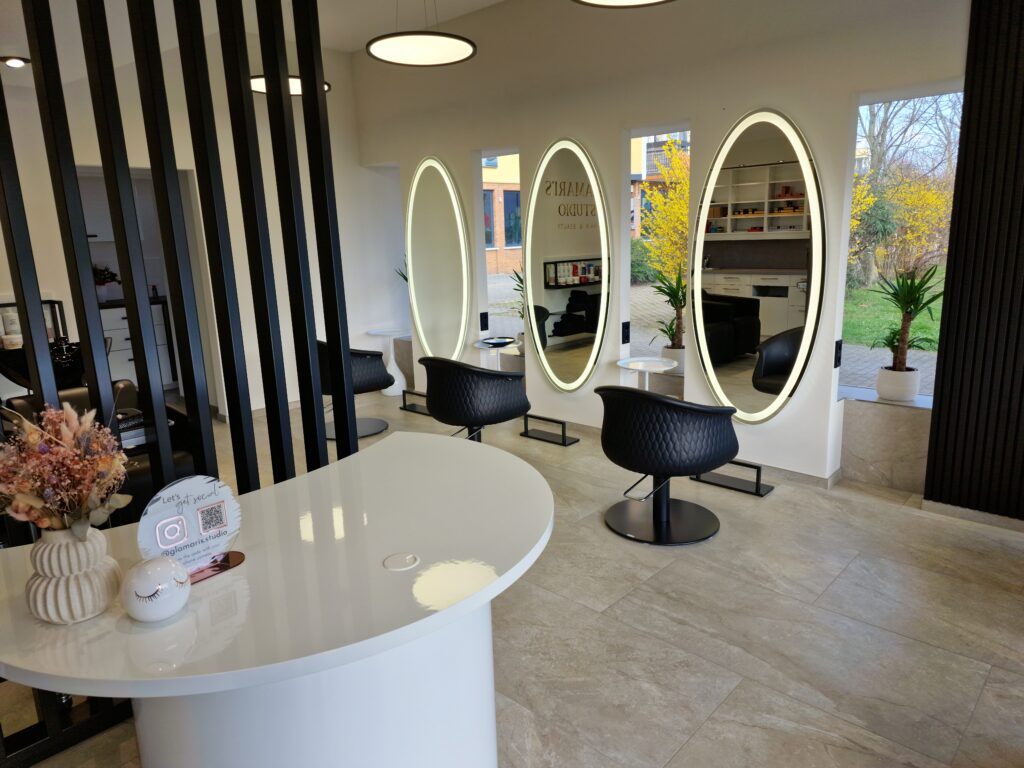 Friseur Salon Glamari's Studio in Hochheim am Main innenansicht